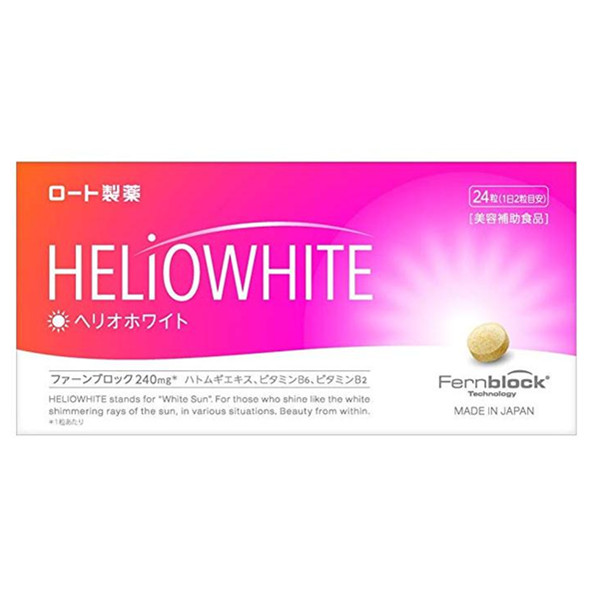 ROHTO 乐敦 HELiOWHITE 防晒美白丸 24粒