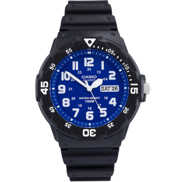 Casio/卡西欧 大众指针系列 运动夜光功能青春手表