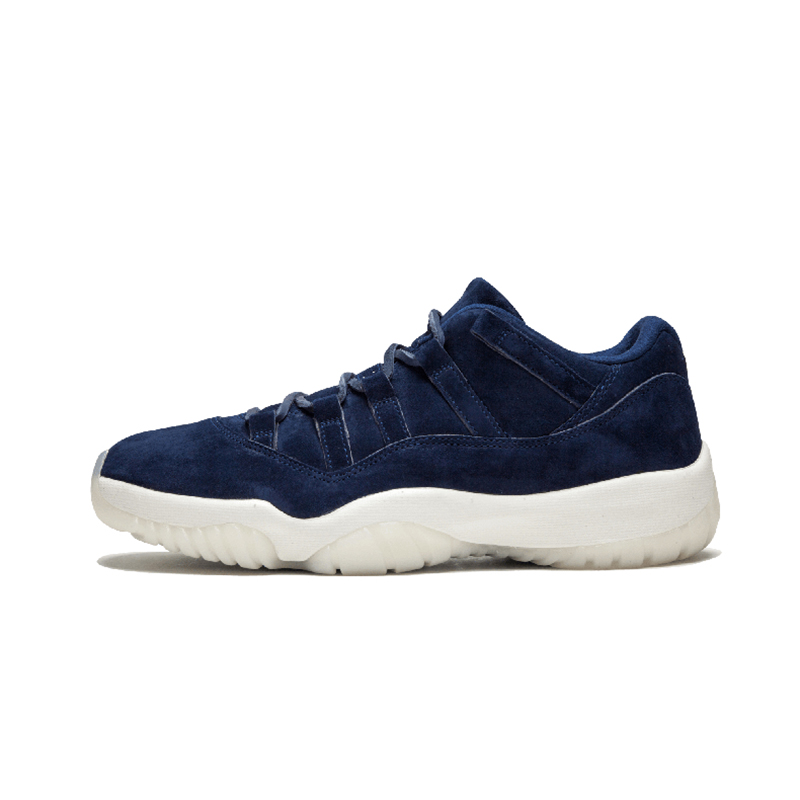 Air Jordan 11 Low  RE2PECT 蓝麂皮Low