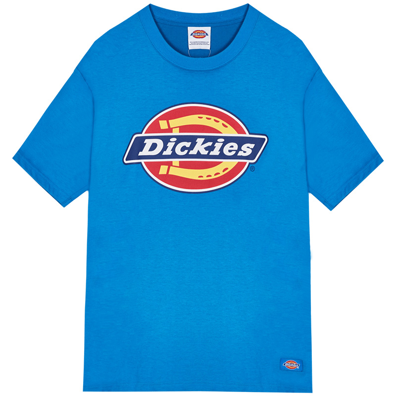 Dickies短袖T恤男女同款情侣款宽松版透气快干logo短Tee