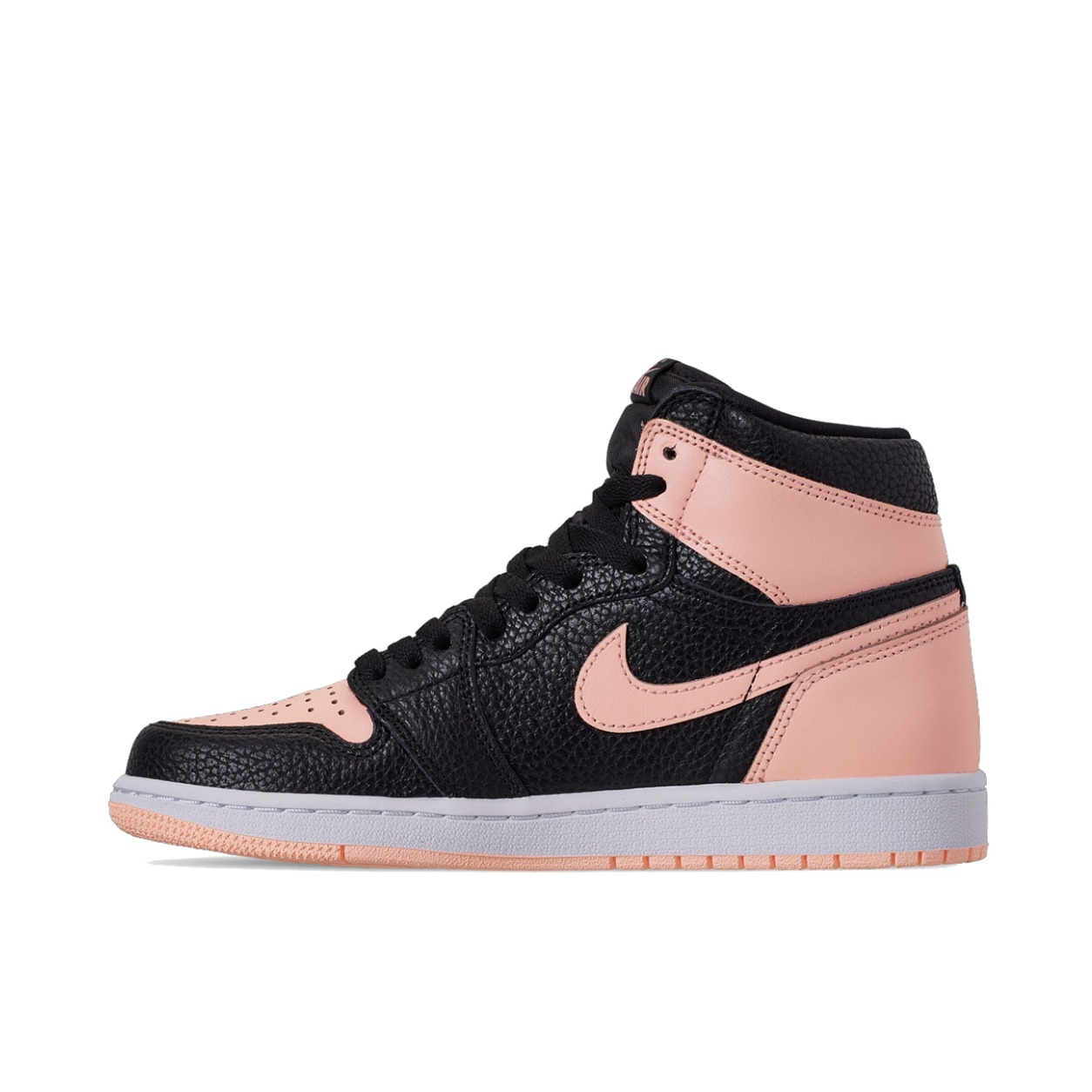 Air Jordan 1 Crimson Tint 粉黑脚趾/荔枝皮