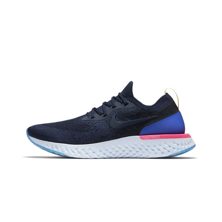 Nike Epic React Flyknit College Navy 灰蓝