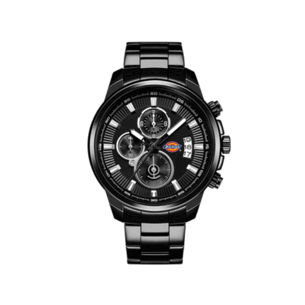 Dickies/帝客 潮流防水钢带质感男表