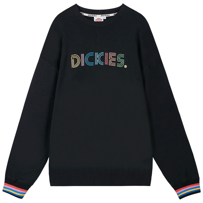 Dickies 硅胶印花圆领卫衣