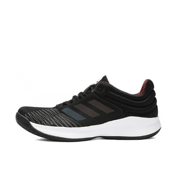 adidas Pro Spark 2018 黑白反光