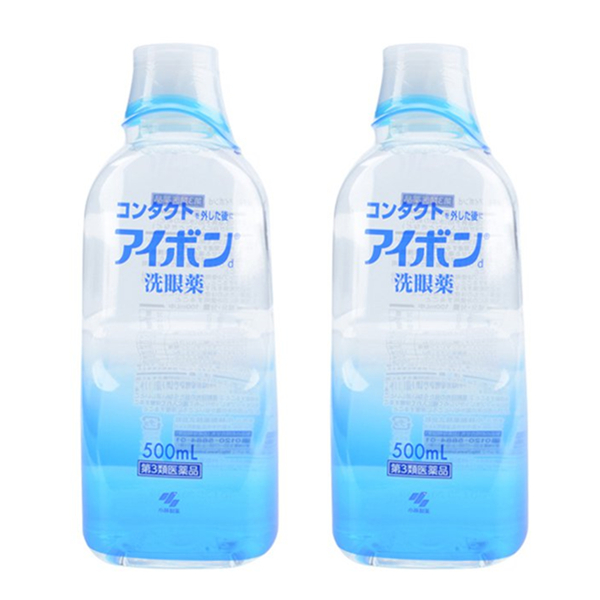 小林制药润眼清洁保护角膜洗眼液500ml*2瓶