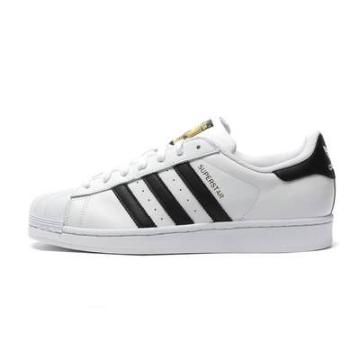 adidas Originals Superstar  白黑金标