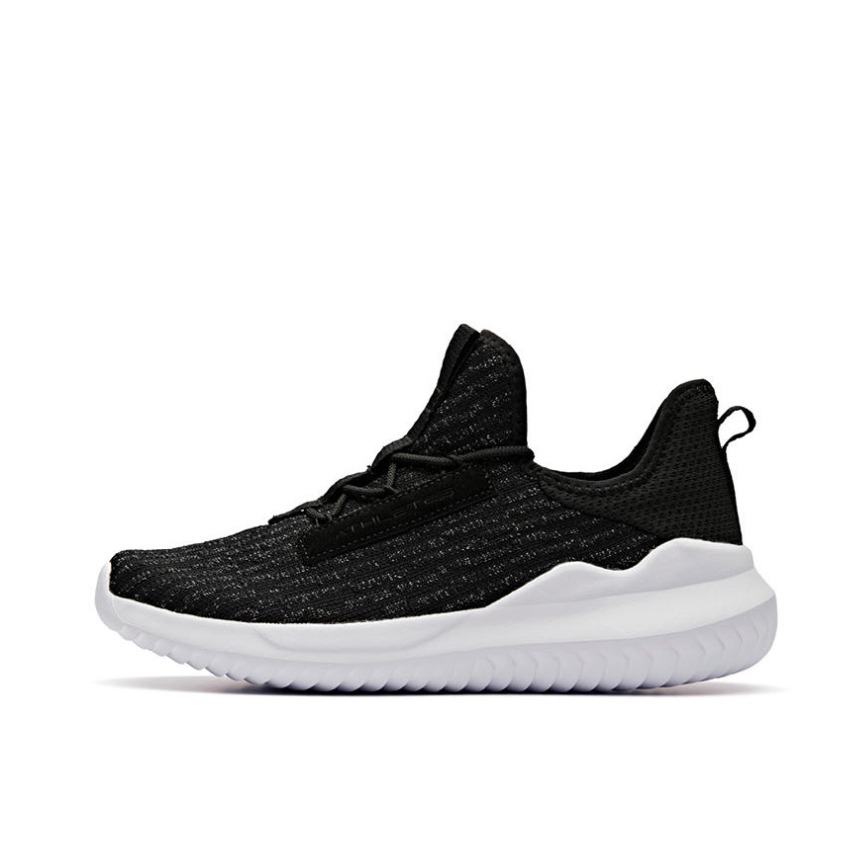 安踏 厚网轻便耐磨运动鞋 91848801  黑白