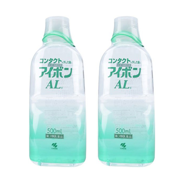 小林制药花粉灰尘专用洗眼液500ml/瓶*2瓶