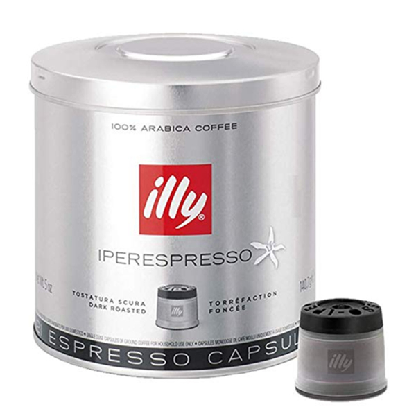 illy 意利 深焙胶囊咖啡21粒