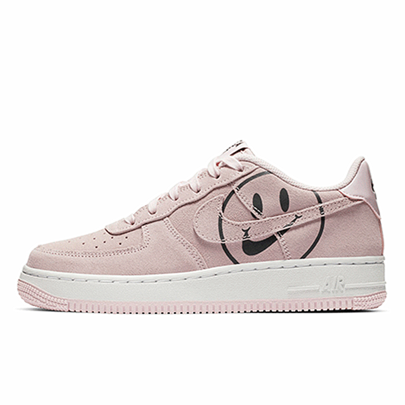 Nike Air Force 1 Pink Foam 粉色/笑脸