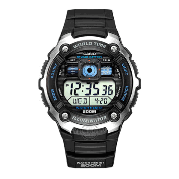 Casio/卡西欧 大众指针系列 防水时尚学生运动手表