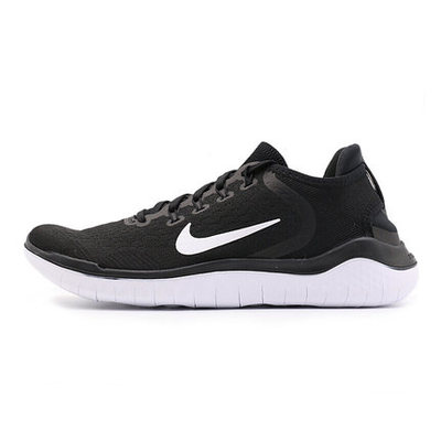 Nike Free RN 2018 Black White 黑/白