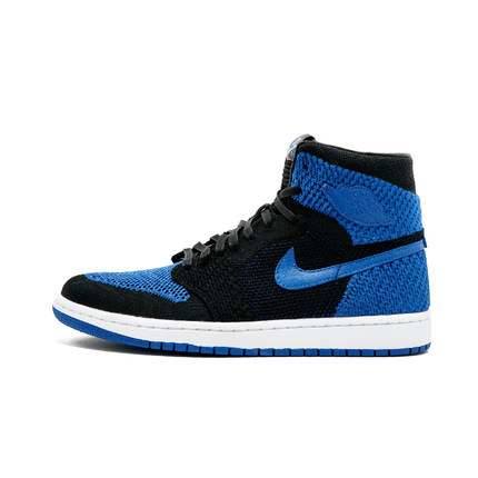 Air Jordan 1 Flyknit Royal 黑蓝编织