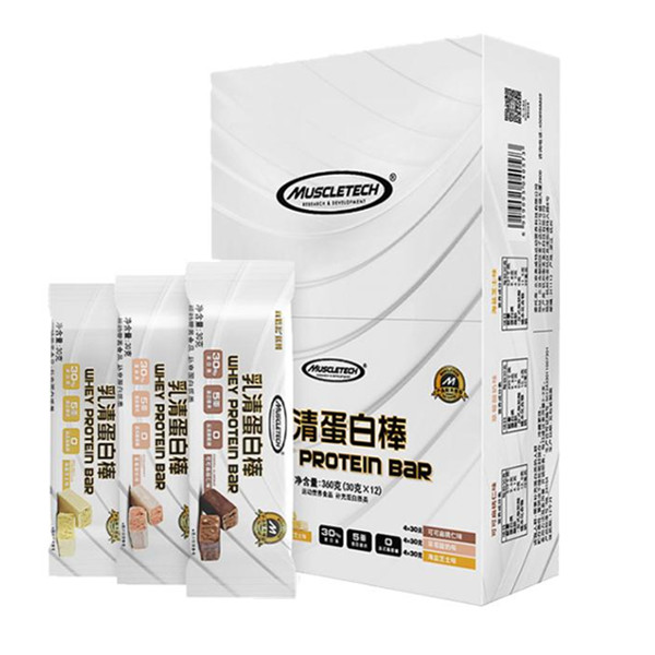 muscletech 肌肉科技 乳清蛋白棒健 12支