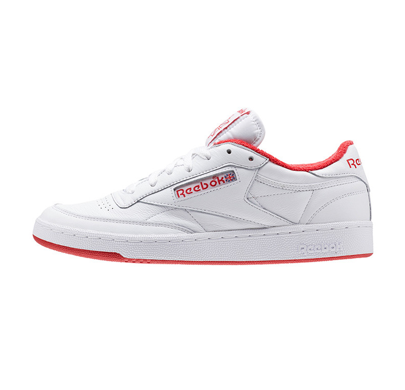 Reebok Club C 85  白色/红边