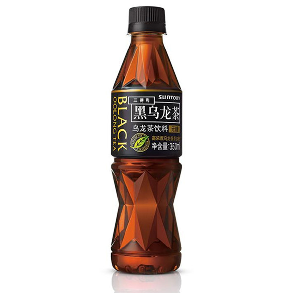 三得利 无糖黑乌龙茶饮料 350ml*24*2