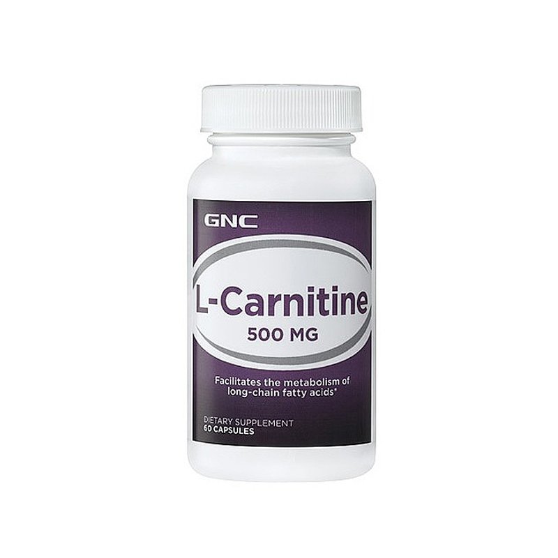 GNC 健安喜 左旋肉碱胶囊 500mg*60粒