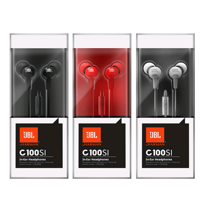 JBL C100SI 入耳式有线耳机