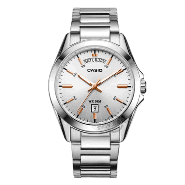 Casio/卡西欧 大众指针系列 简约商务风格男士手表