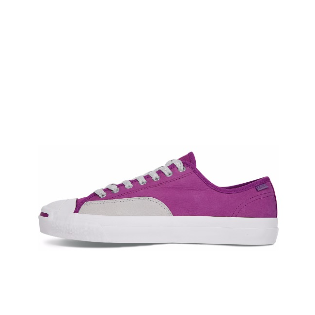 Converse Jack Purcell  紫灰拼接设计