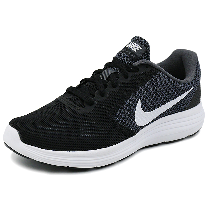 Nike Revolution 3  Black White Grey 黑白