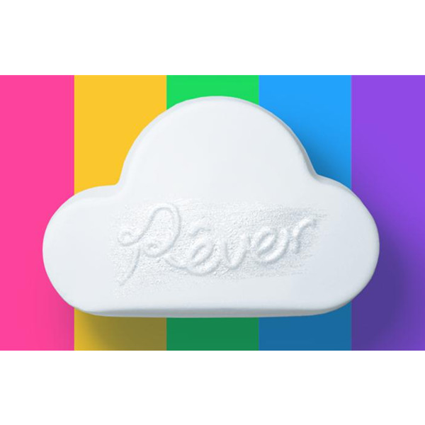 rever 彩虹云朵转转浴爆精油泡澡球