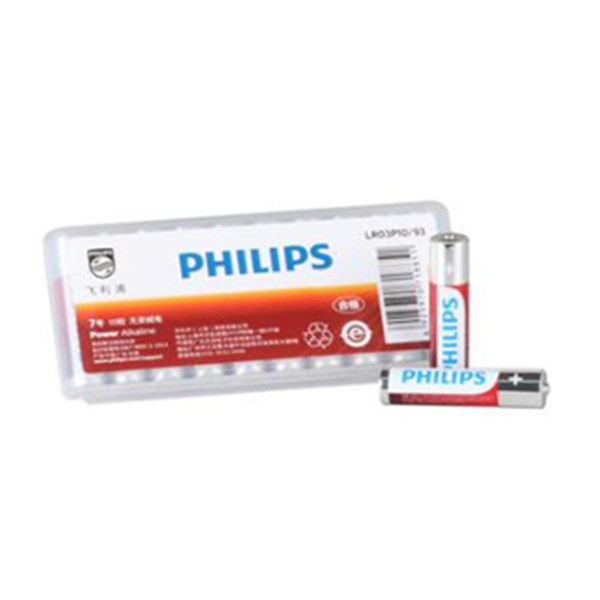 philips飞利浦 7号碱性电池 10粒