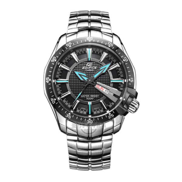Casio/卡西欧 EDIFICE 数刻夜光运动钢带手表