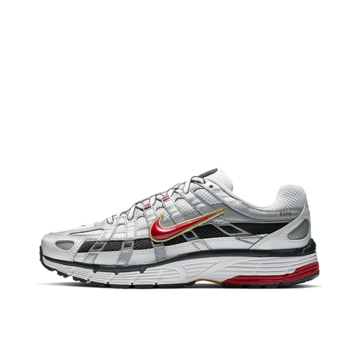 Nike P-6000 CNPT Metallic  白银红