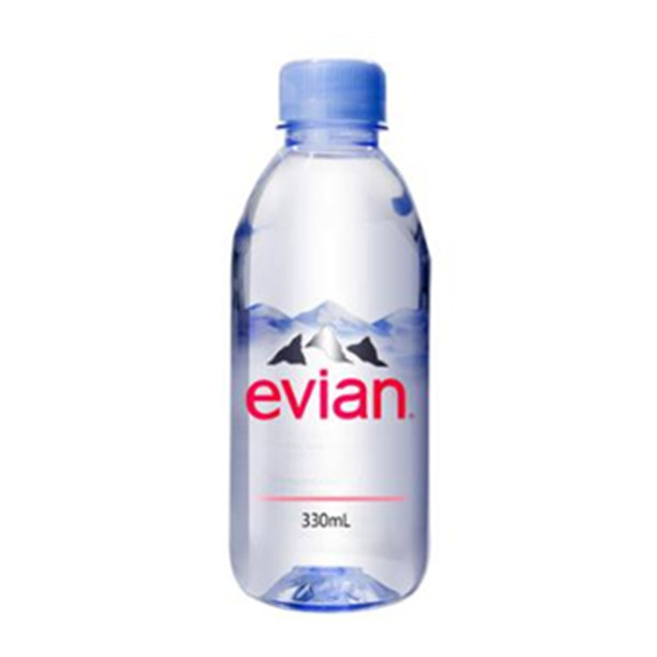 evian 依云 矿泉水小瓶 330ml*6瓶