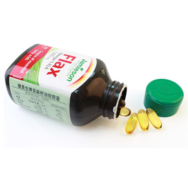 Jamieson 健美生 亚麻籽油胶囊 90粒*2瓶