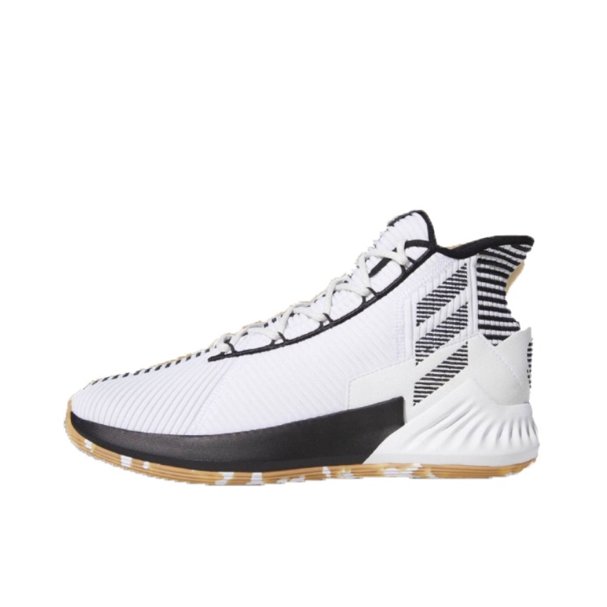 adidas D Rose 9 White/Black/Gum 50分纪念