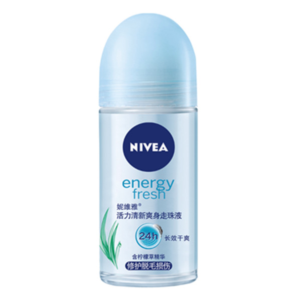 妮维雅清爽滋润活力清新走珠50ml