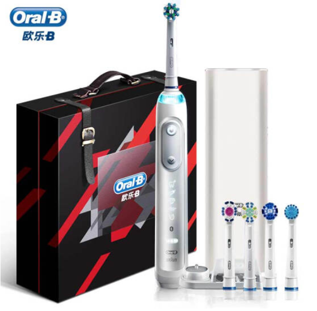 欧乐B电动牙刷 成人3D声波震动牙刷iBrush9000