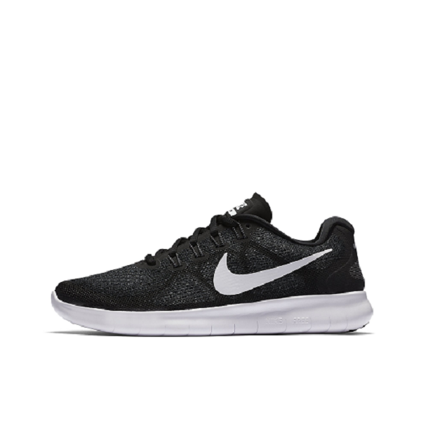 Nike Free RN 2017   Black White  黑白