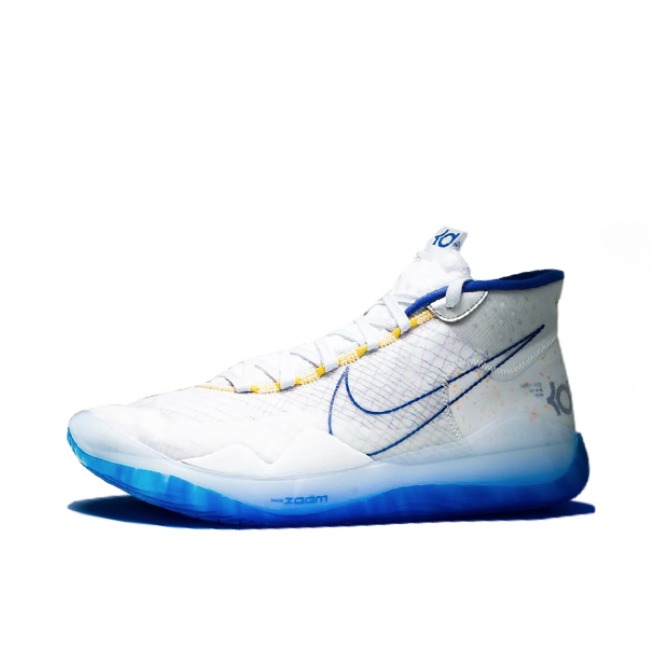 Nike KD 12 White/Amarillo/Game Royal 主场