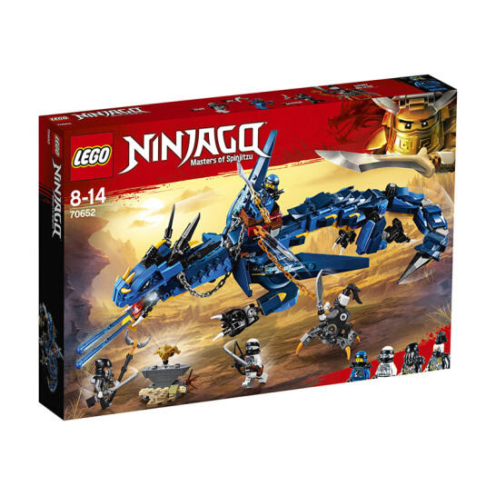 乐高 拼插类 玩具 Ninjago 幻影忍者系列 雷电暴风神龙 70652