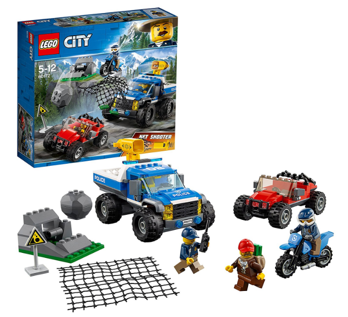 乐高 拼插类 玩具 LEGO City 城市系列 山地追击 60172