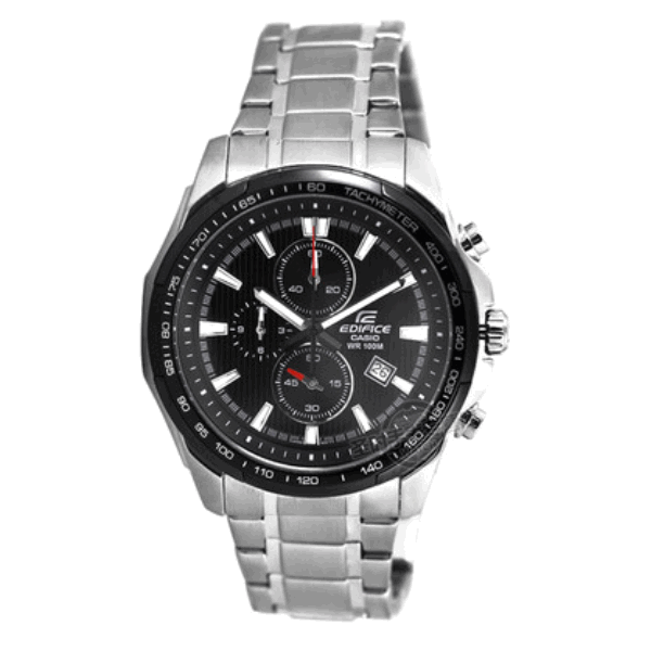 Casio/卡西欧 EDIFICE 运动清爽自然钢带男式手表