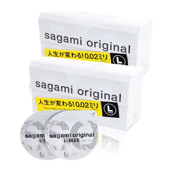 Sagami Original相模原創(chuàng)0.02L號非乳膠避孕套10只*4盒裝