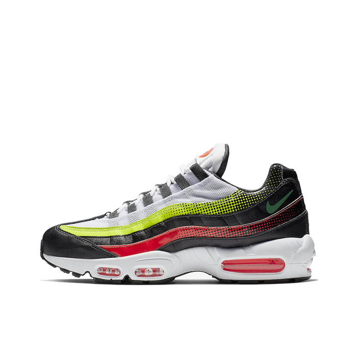 Nike Air Max 95 White/Volt Solar/Red 黑白红