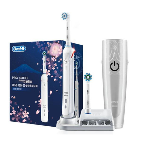 Oral-B 欧乐B P4000 电动牙刷 樱花版