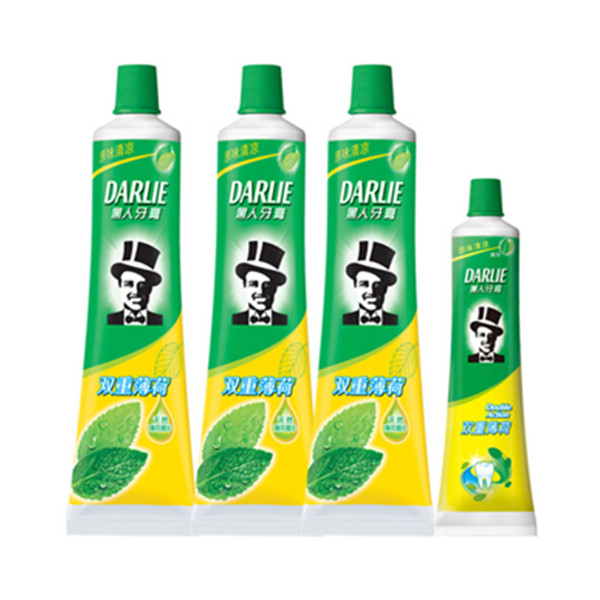 黑人（DARLIE）双重薄荷牙膏套装
