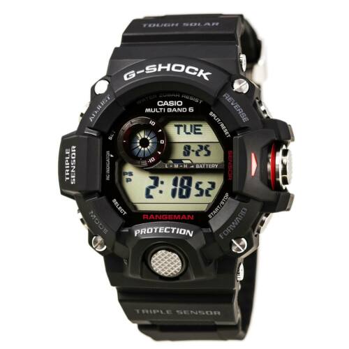 卡西歐 G-Shock 系列 黑色男士運(yùn)動腕表 GW9400-1