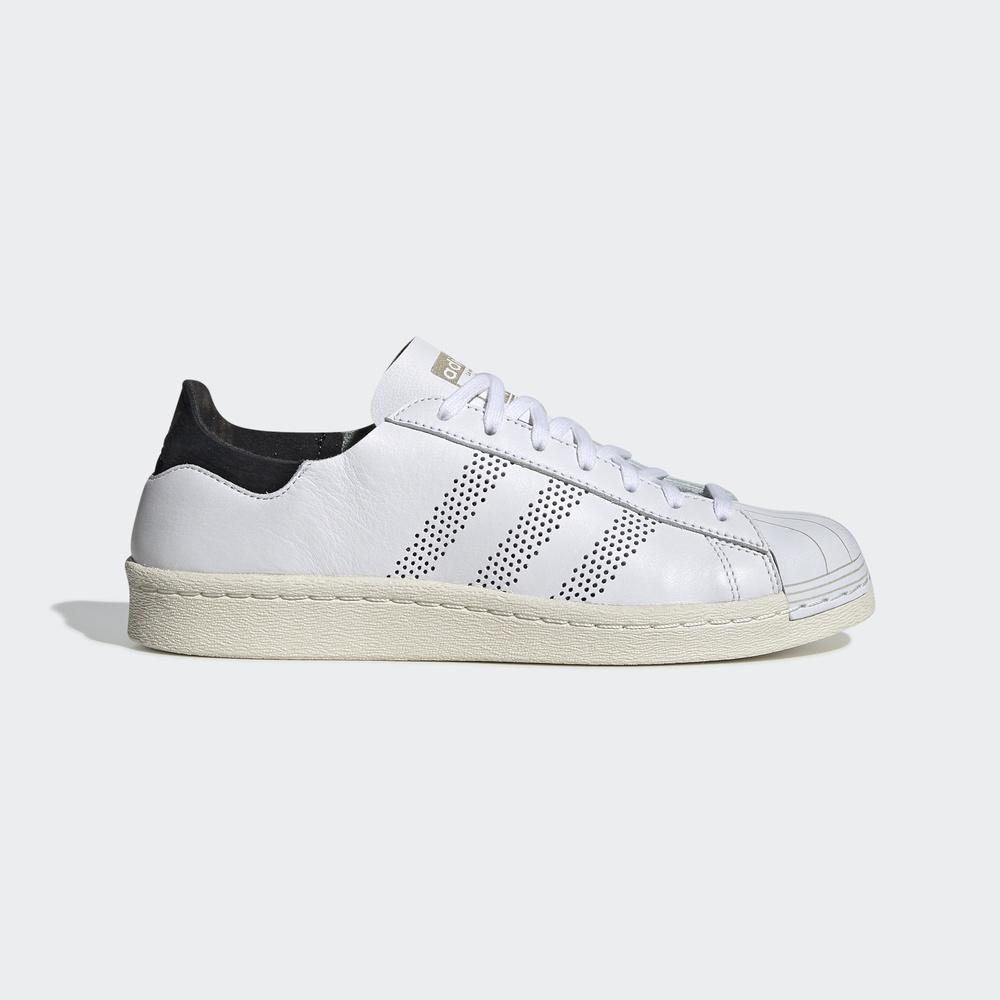 adidas Superstar 80s  白/黑尾