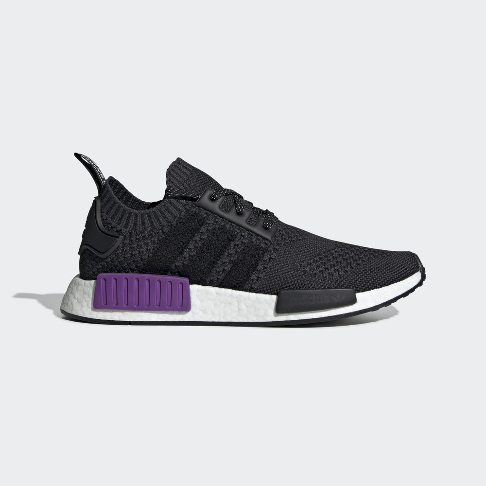 adidas Originals NMD R1 黑白紫