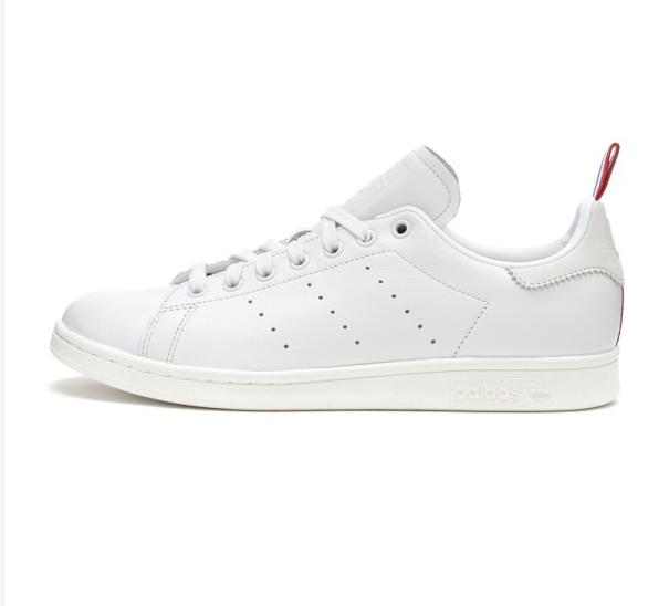 adidas Originals Stan Smith 米灰/红
