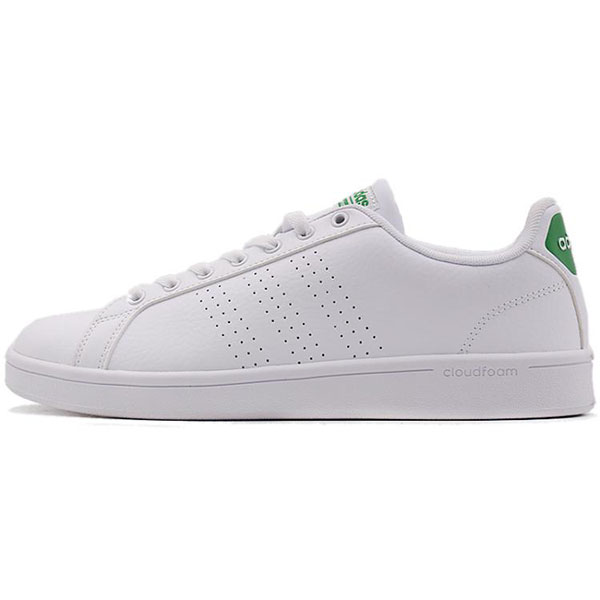 adidas NEO Cloudfoam 白绿色