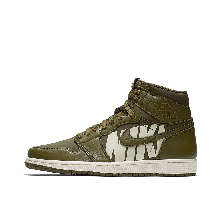 Air Jordan 1 Olive Canvas 橄榄绿/大logo